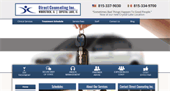 Desktop Screenshot of directcounselinginc.com